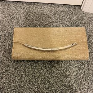 Elegant Gold Clutch Bag